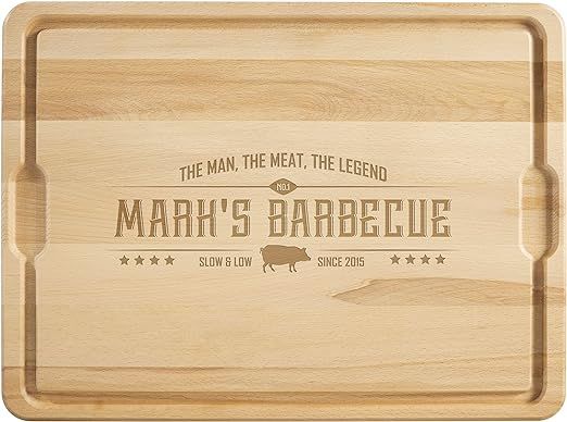 Personalization Universe The Man, The Meat, The Legend Personalized Extra Large Cutting Board - 1... | Amazon (US)