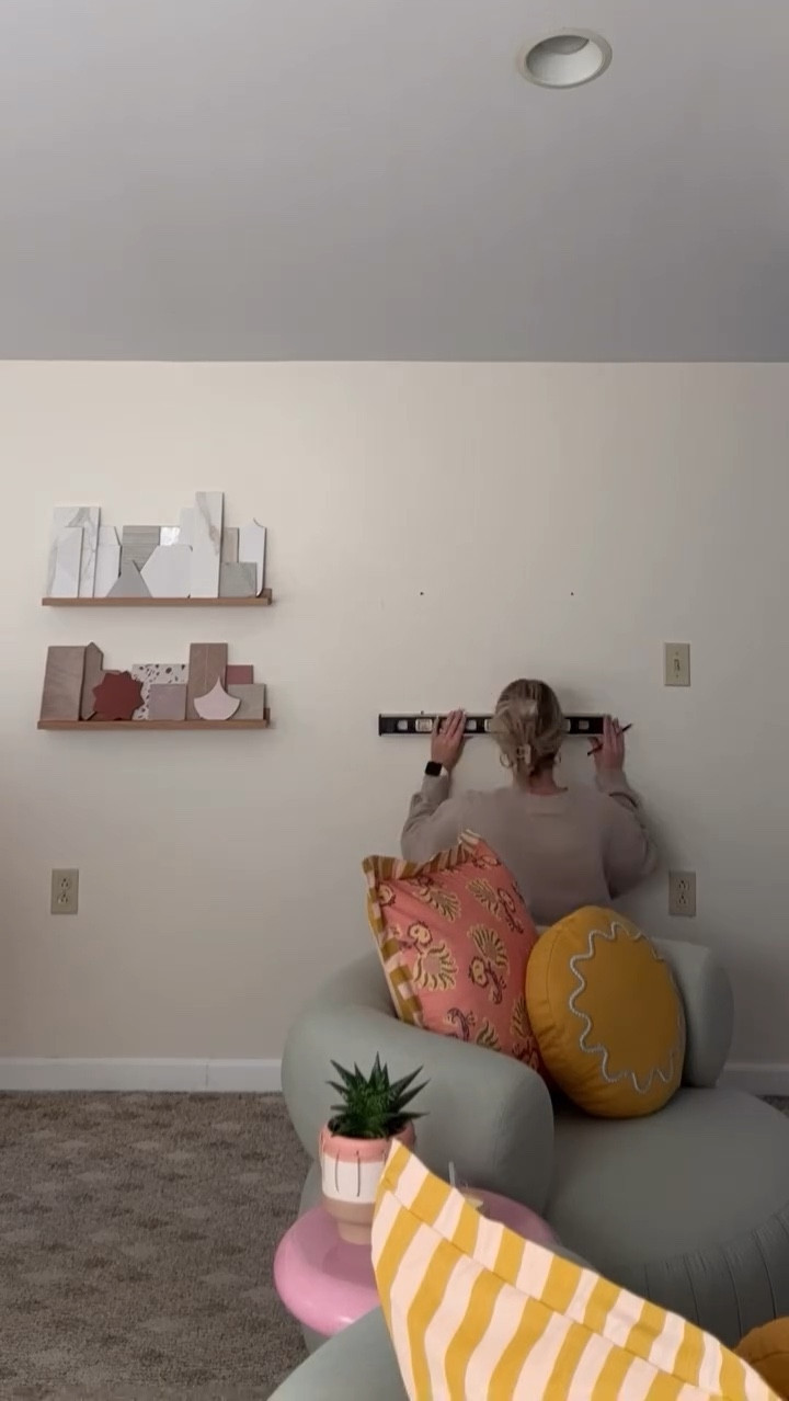 16 shelves for tile later 😅😅😅