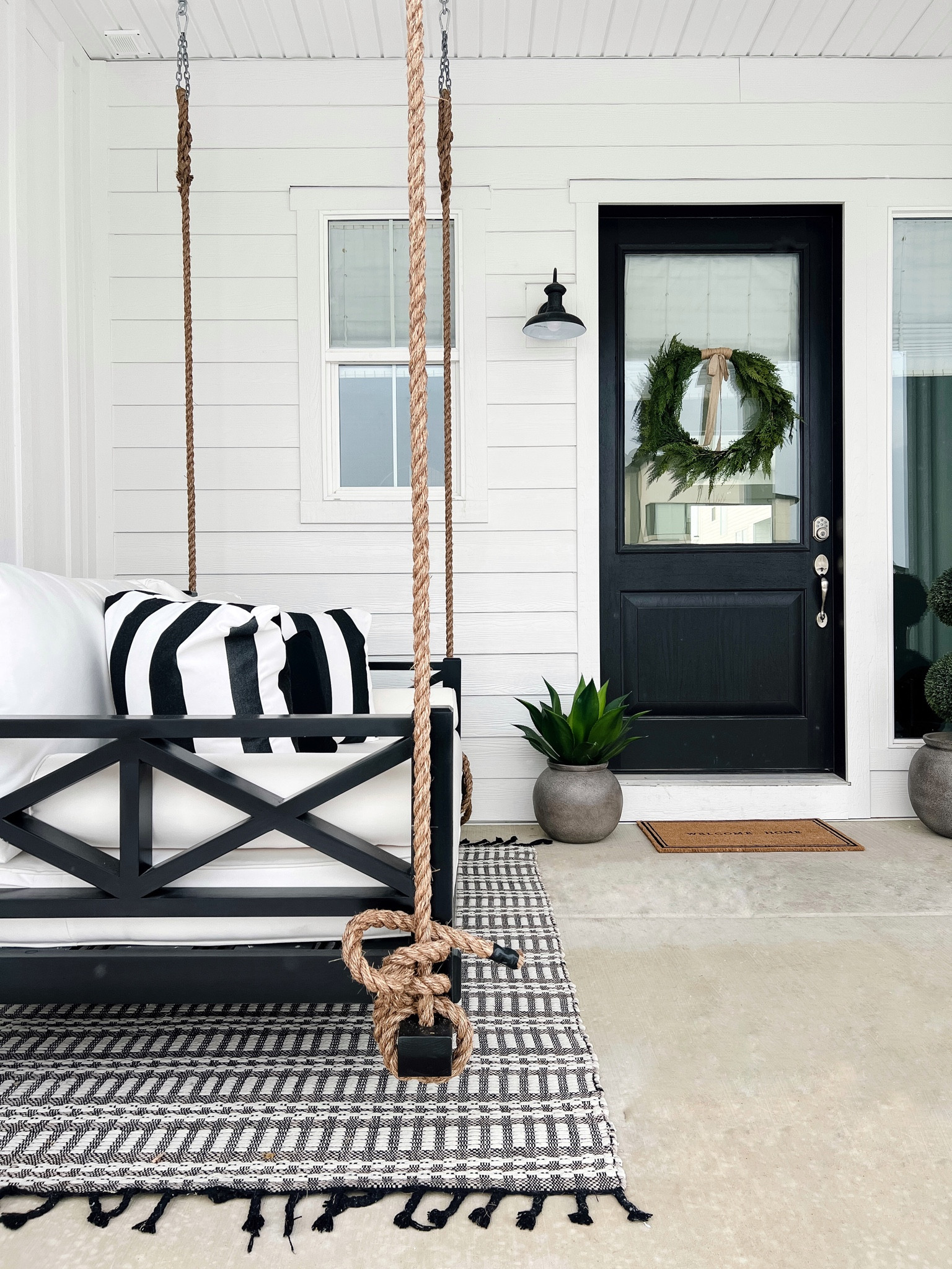Front porch design decor 

#LTKunder100 #LTKSeasonal #LTKhome
