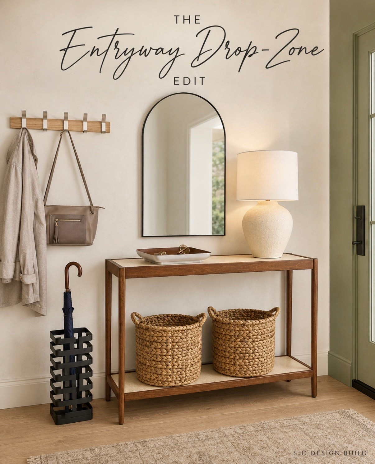 A beautiful entryway should do more than make a good first impression—it should make everyday life easier.

A console for the essentials, baskets for hidden storage, hooks for grab-and-go items and one designated place for keys can turn that daily drop zone into a space that actually works.

I’ve linked my designer-approved picks for creating an entryway that feels organized, elevated and ready for busy fall schedules.

Tap to build your drop zone. 

#EntrywayDesign #HomeOrganization #DesignerFinds #homedesign #SJDDesignBuild

#LTKHome #LTKSeasonal #LTKdayinmylife