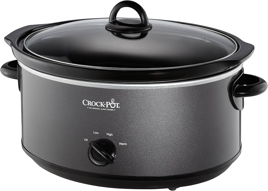 Crockpot SCV700-CH-BR Slow Cooker 7 quarts Charcoal | Amazon (US)
