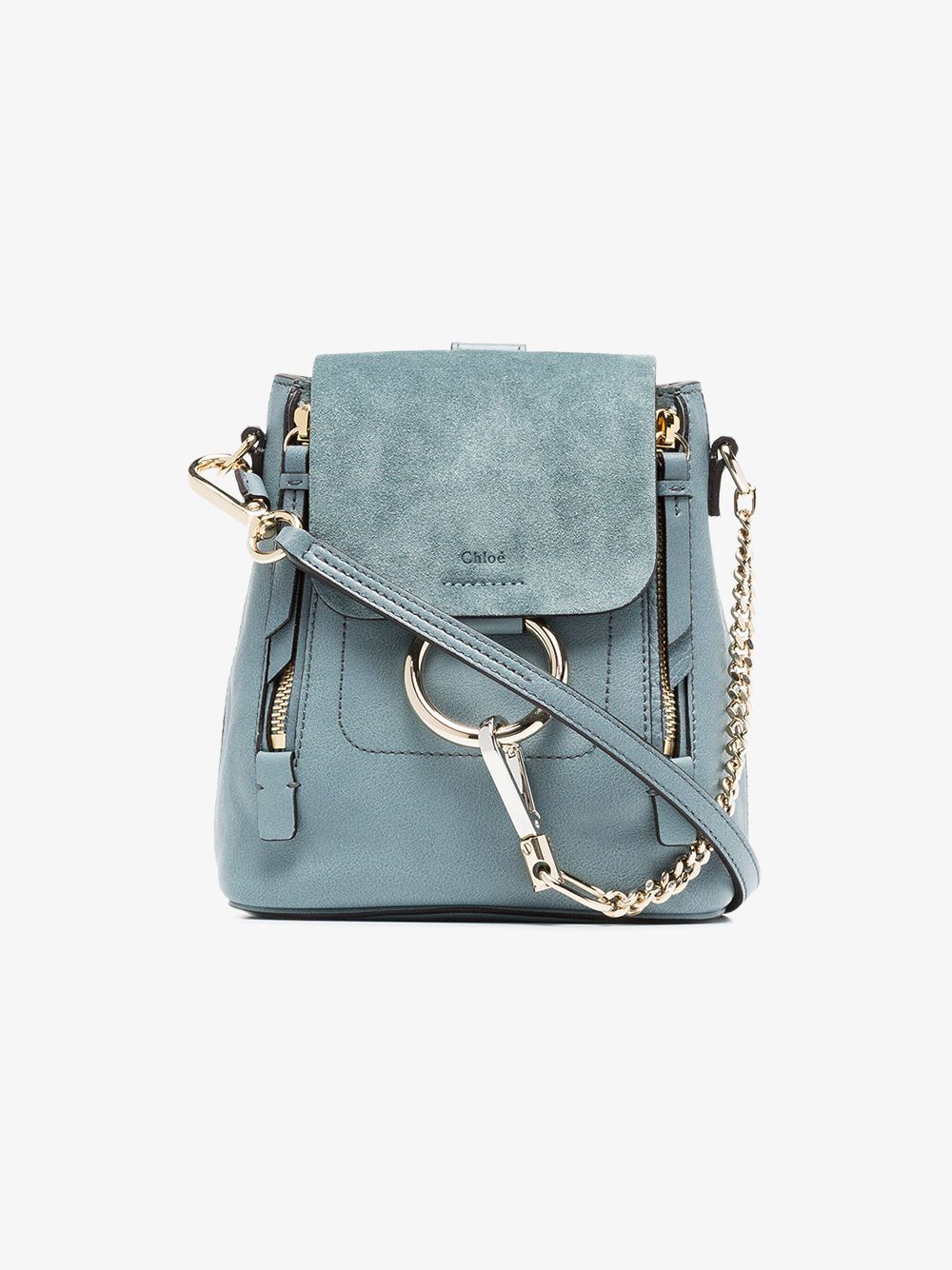 Chloé mini Faye backpack | Browns Fashion