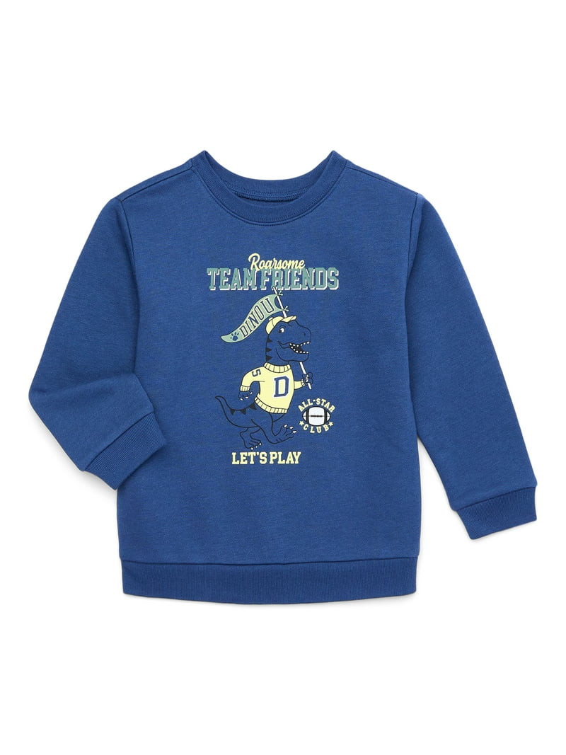 Garanimals Toddler Boy Graphic Fleece Sweatshirt, Sizes 2T-5T | Walmart (US)