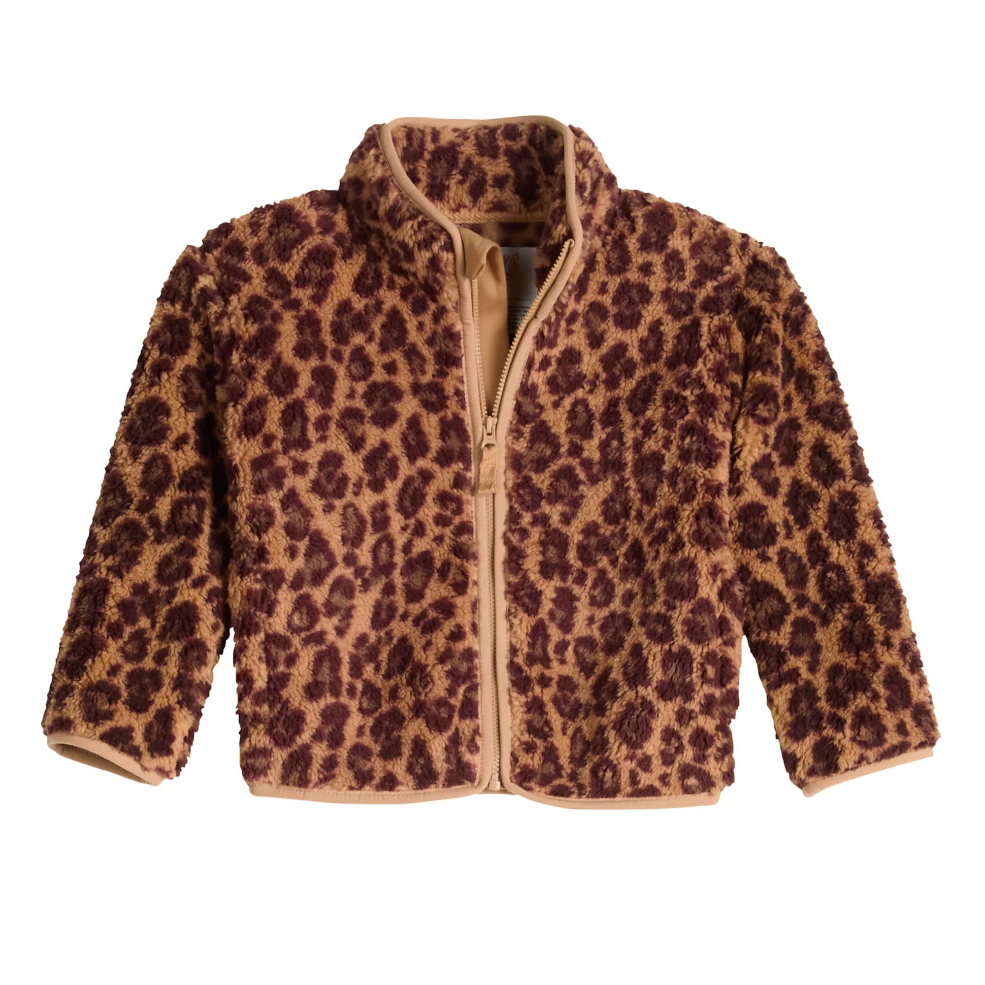 Baby & Toddler Girl Jumping Beans® High Pile Fleece Jacket | Kohl's