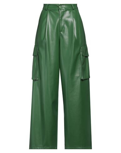 Tpn Woman Pants Green Size XS Polyurethane, Viscose | YOOX (US)