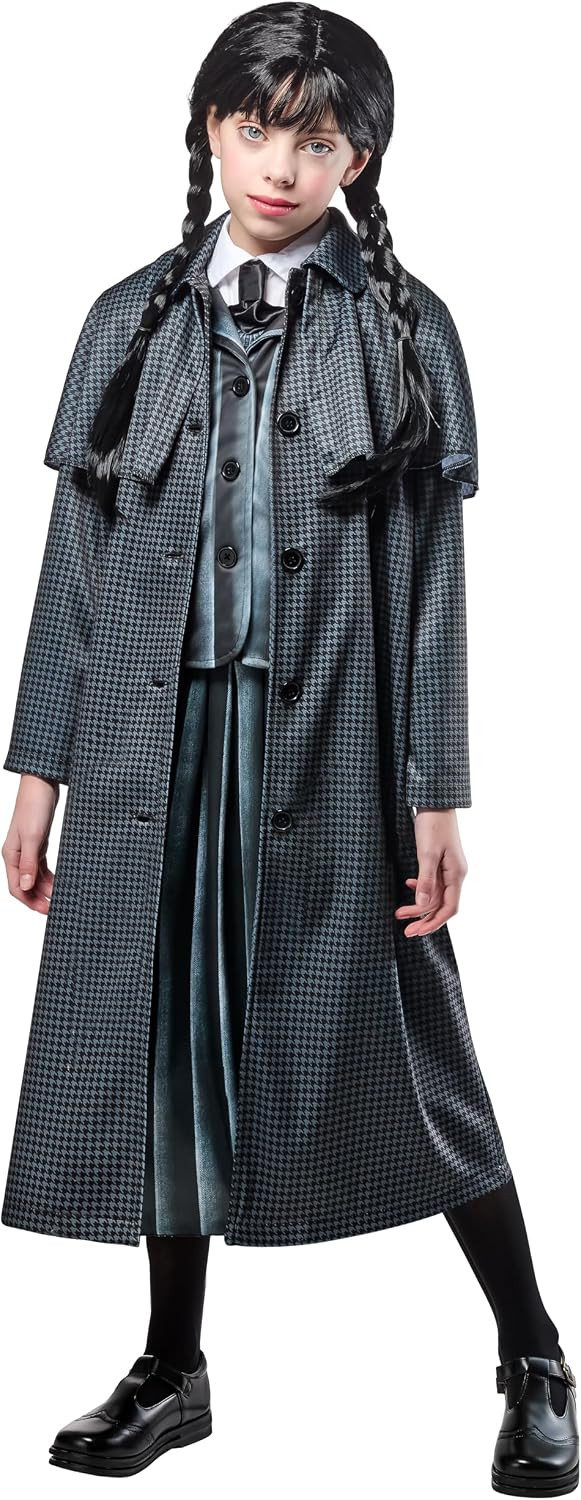 Rubies Wednesday TV Series Costume for Kids, Girls Costume | Amazon (US)