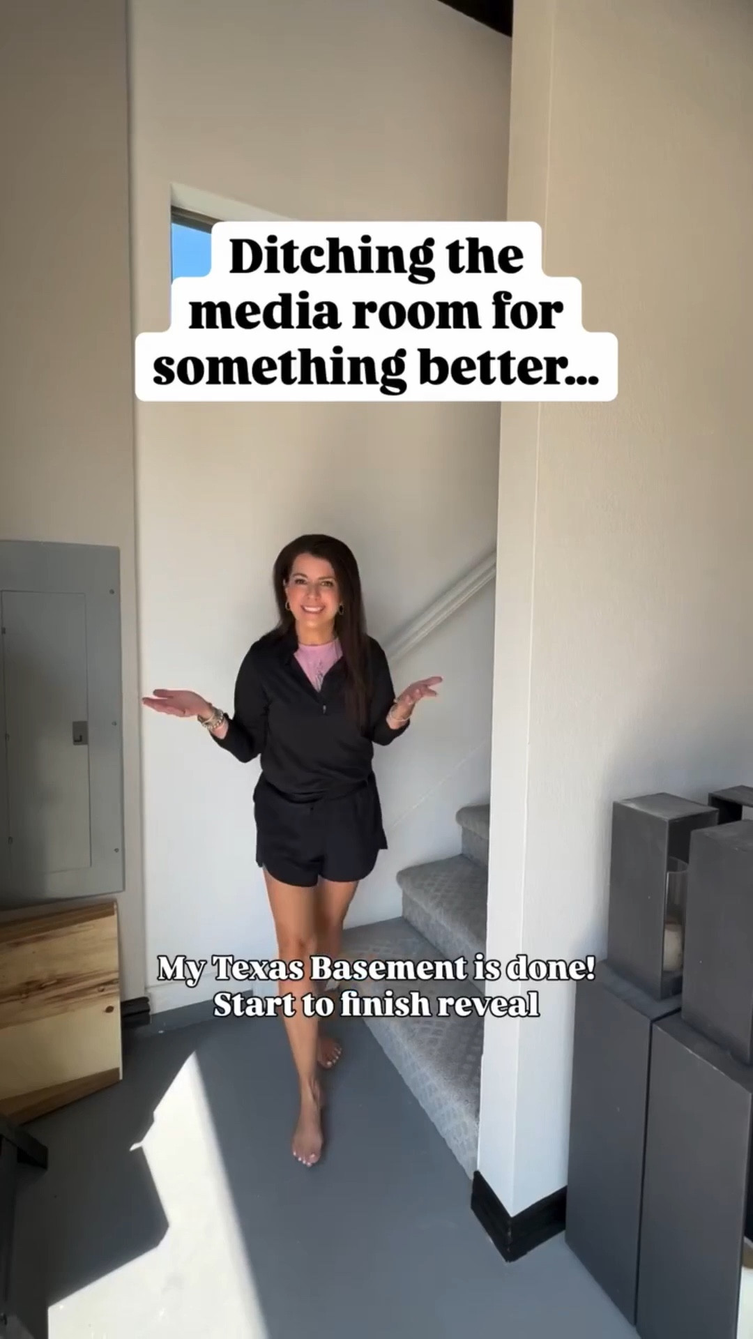 Start to finish all in one! Starting the new year with an indoor batting cage and gym the whole family can enjoy 🥰

Home renovation. DIY home. DIY project. Room makeover. Home improvement. Home gym. Batting cage. Indoor batting cage. New year new you. Gym goals. Texas basement.

#LTKHome #LTKfitnessgoals #LTKActive