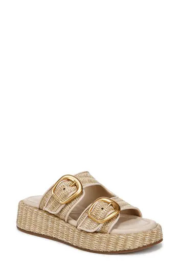 Sam Edelman Nerissa Two-Strap Platform Sandal in Dark Natural at Nordstrom Rack, Size 7 | Nordstrom Rack