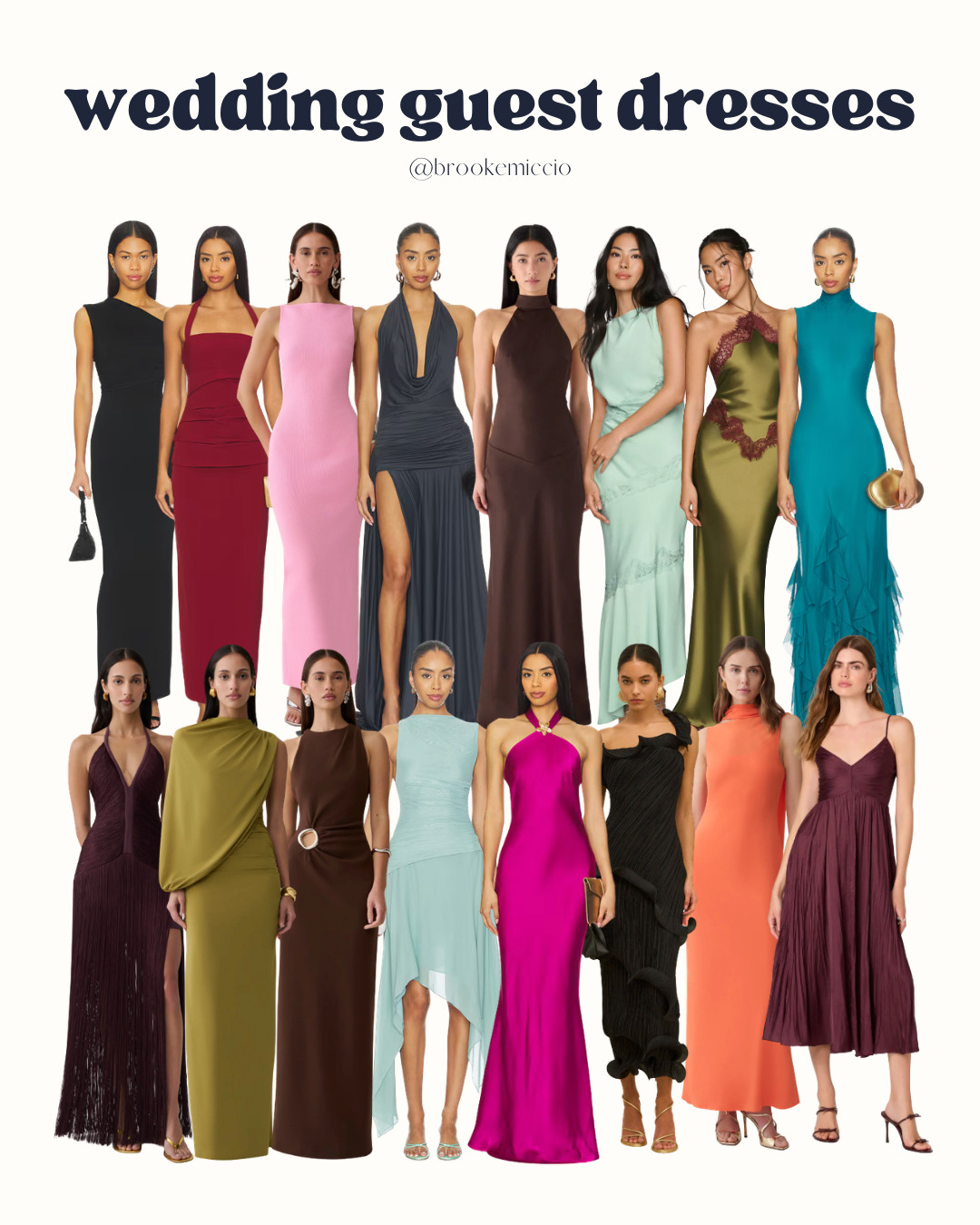 all my favorite wedding guest dresses for summer to fall! 

 #LTKWedding