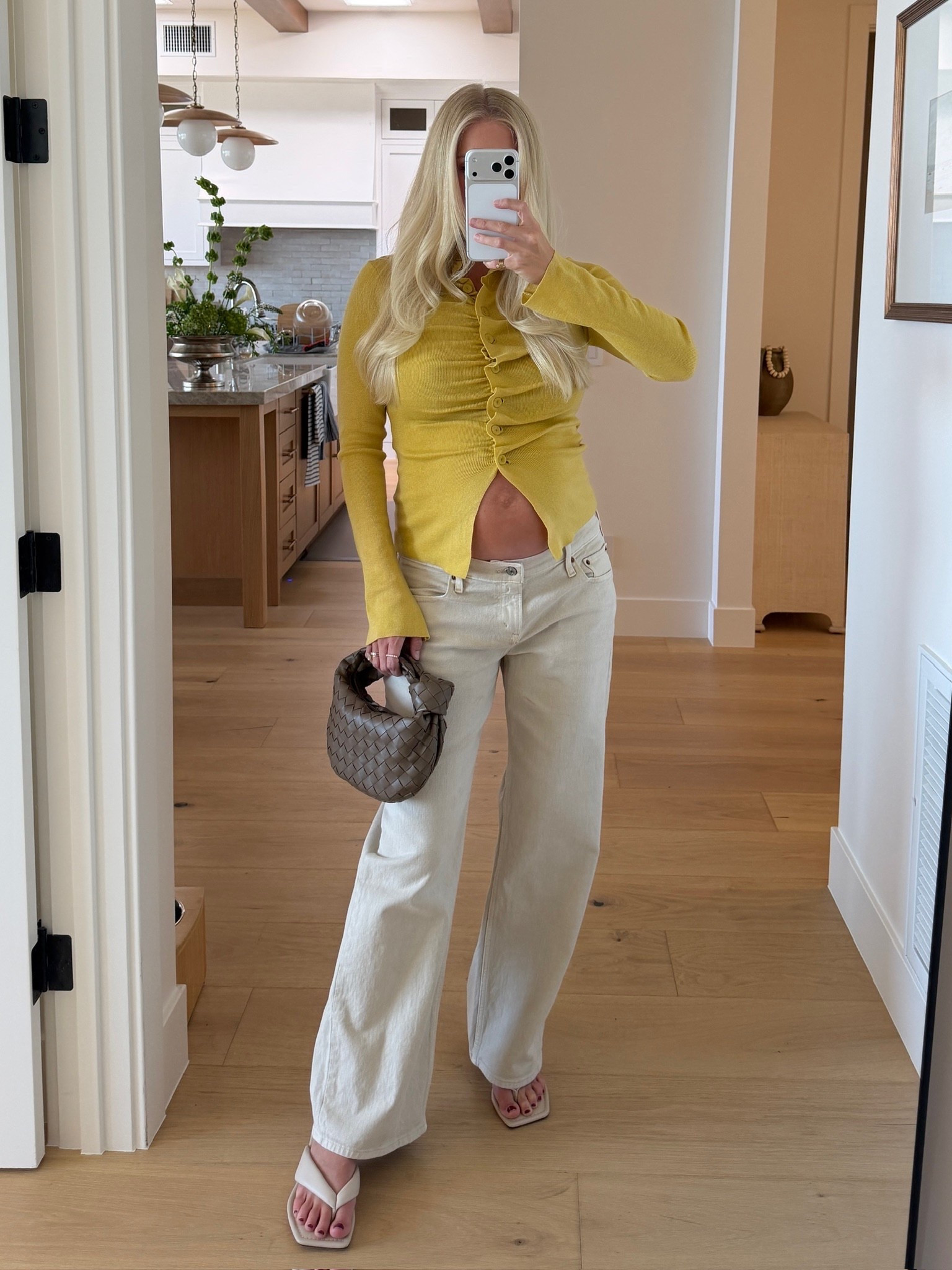 Wearing a medium in top, 29 short in jean (light brown, sized up for pregnancy, ordered short to wear lower under the bump - not necessary though would order true size), shoes run tts! #kathleenpost

Spring transition outfit, spring date look, coffee date outfit, winter denim, spring outfits, bump friendly, maternity look

#LTKspring #LTKspringtrends 


#LTKBump #LTKootd #LTKSeasonal #LTKgrwm