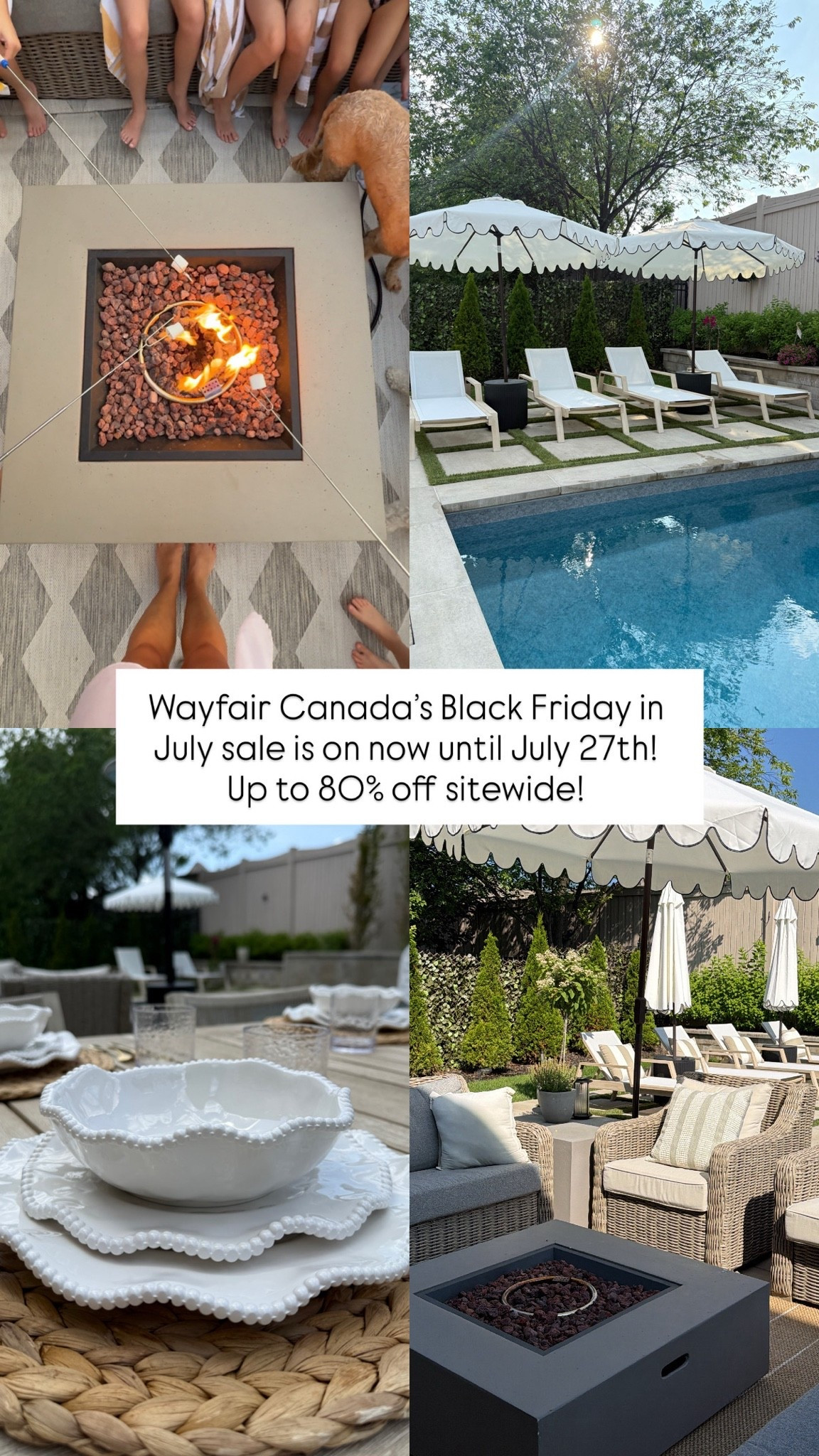 @wayfaircanada’s Black Friday in July sale is on now until July 27th! Up to 80% off sitewide on all our faves!! 

#wayfaircapartner #wayfaircahome

#LTKcanada #LTKsummer #LTKsale