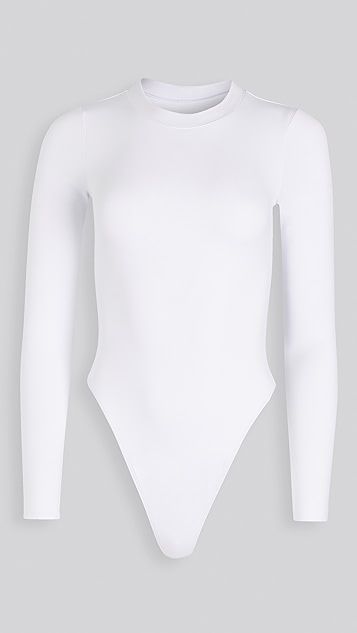 Long Sleeve Crew Thong Bodysuit | Shopbop