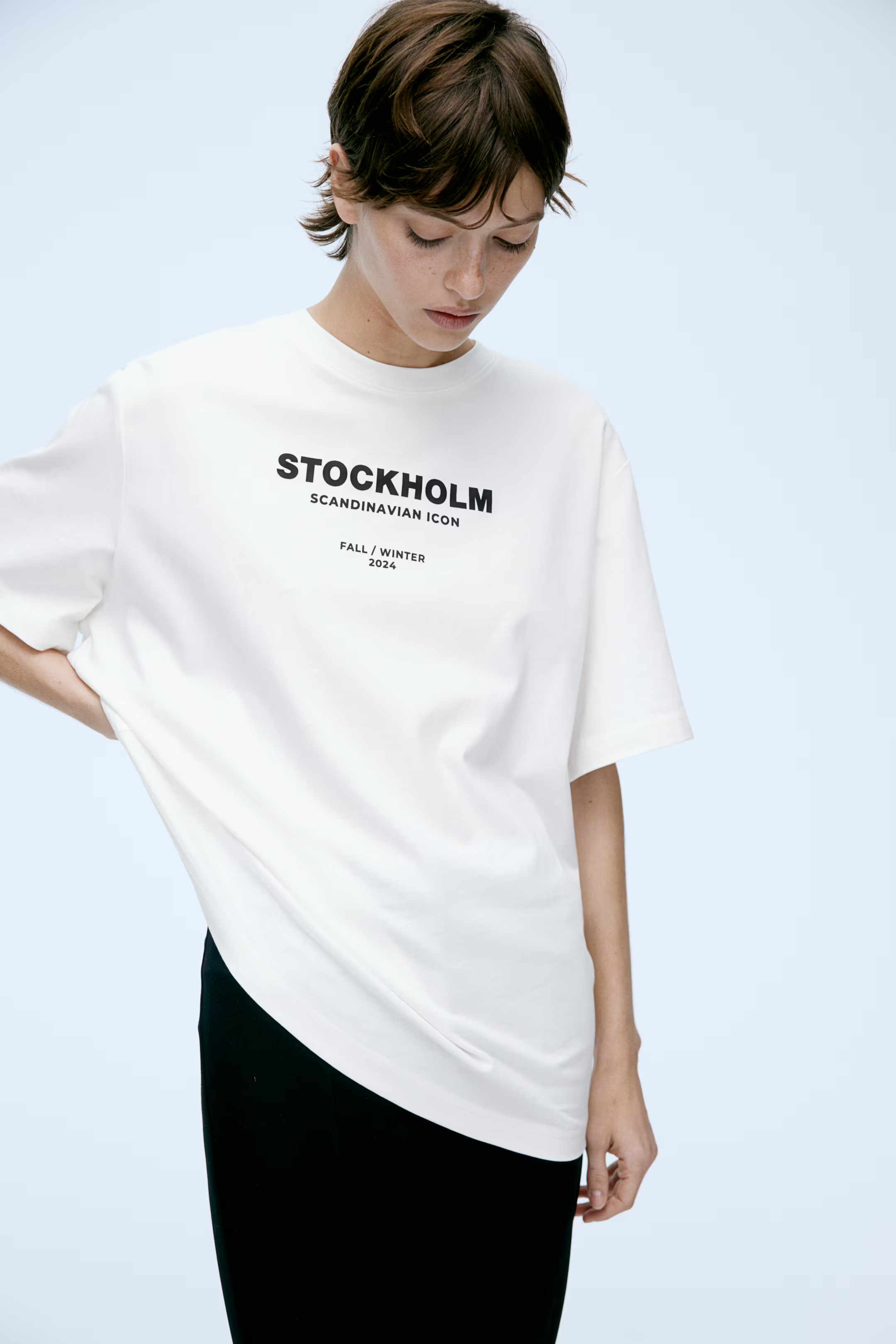 Oversized Printed T-Shirt | H&M (US + CA)