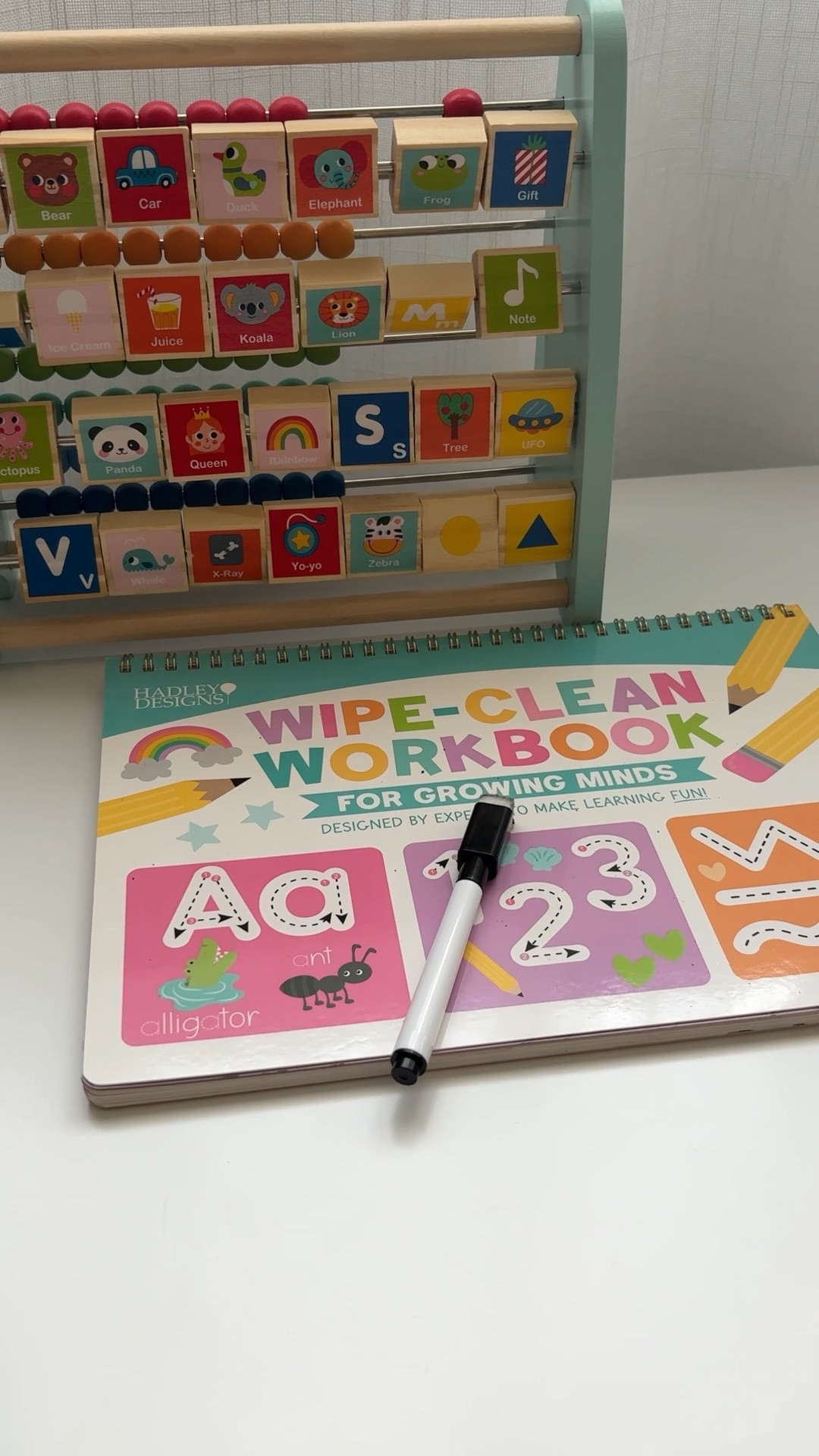 I love this wipe and clean workbook because it keeps my toddler entertained, while learning at the same time.

#LTKmomlife #LTKKids #LTKmorningroutine