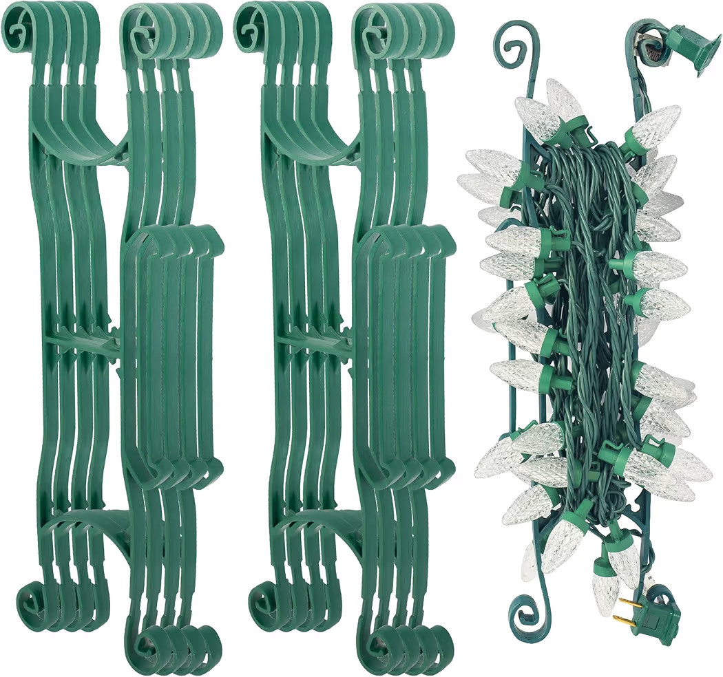 Dazzle Bright 8 Pack Christmas Lights Storage Holder, Holiday Light Storage for All Purpose Light... | Amazon (US)