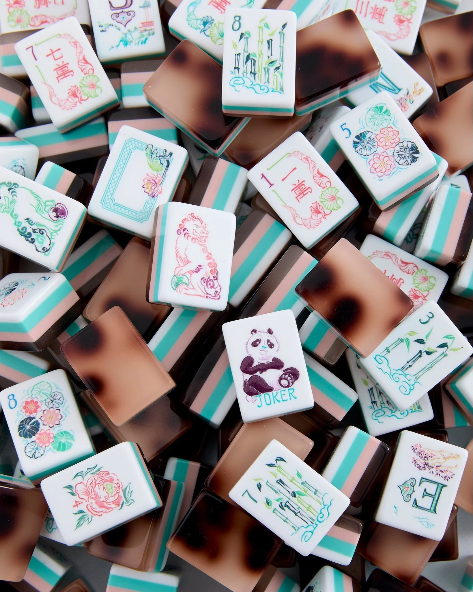 Talulah Mahjong Tiles... JUST RELEASED TODAY! 🙌🏻 

Use code JOHNSTONSTYLE for 10% OFF your entire order! 

Mahjong, Oh My Mahjong, Discount Code, MAHJ, New Tiles, Play The Game

#LTKdayinmylife #LTKmomlife