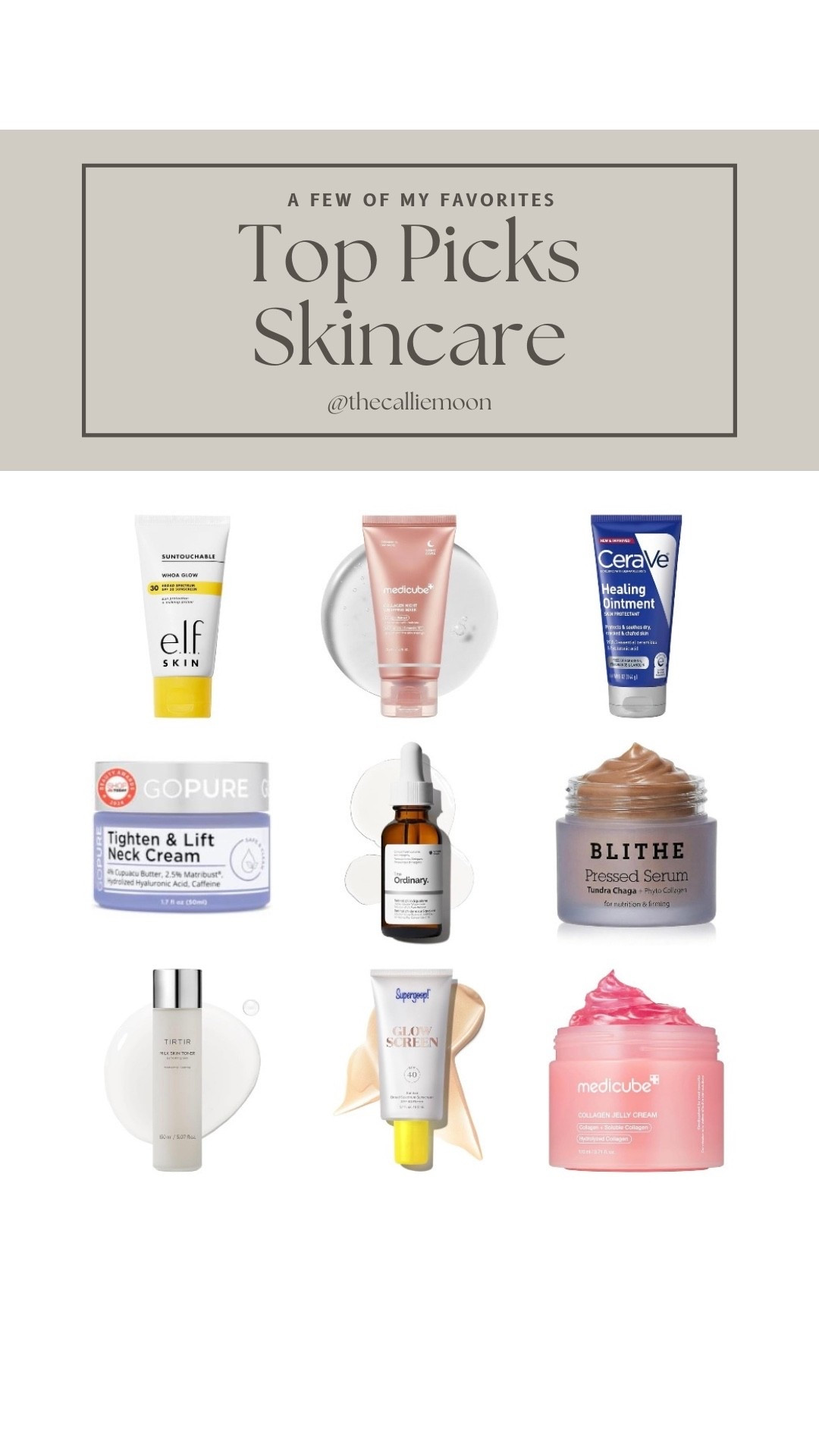 Top Picks Skincare

#LTKmorningroutine #LTKBeauty #LTKMothersDay