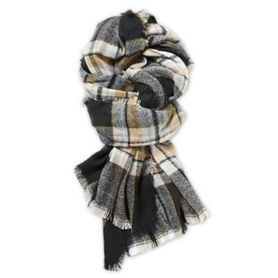 Blanket Scarf in Black | Bed Bath & Beyond