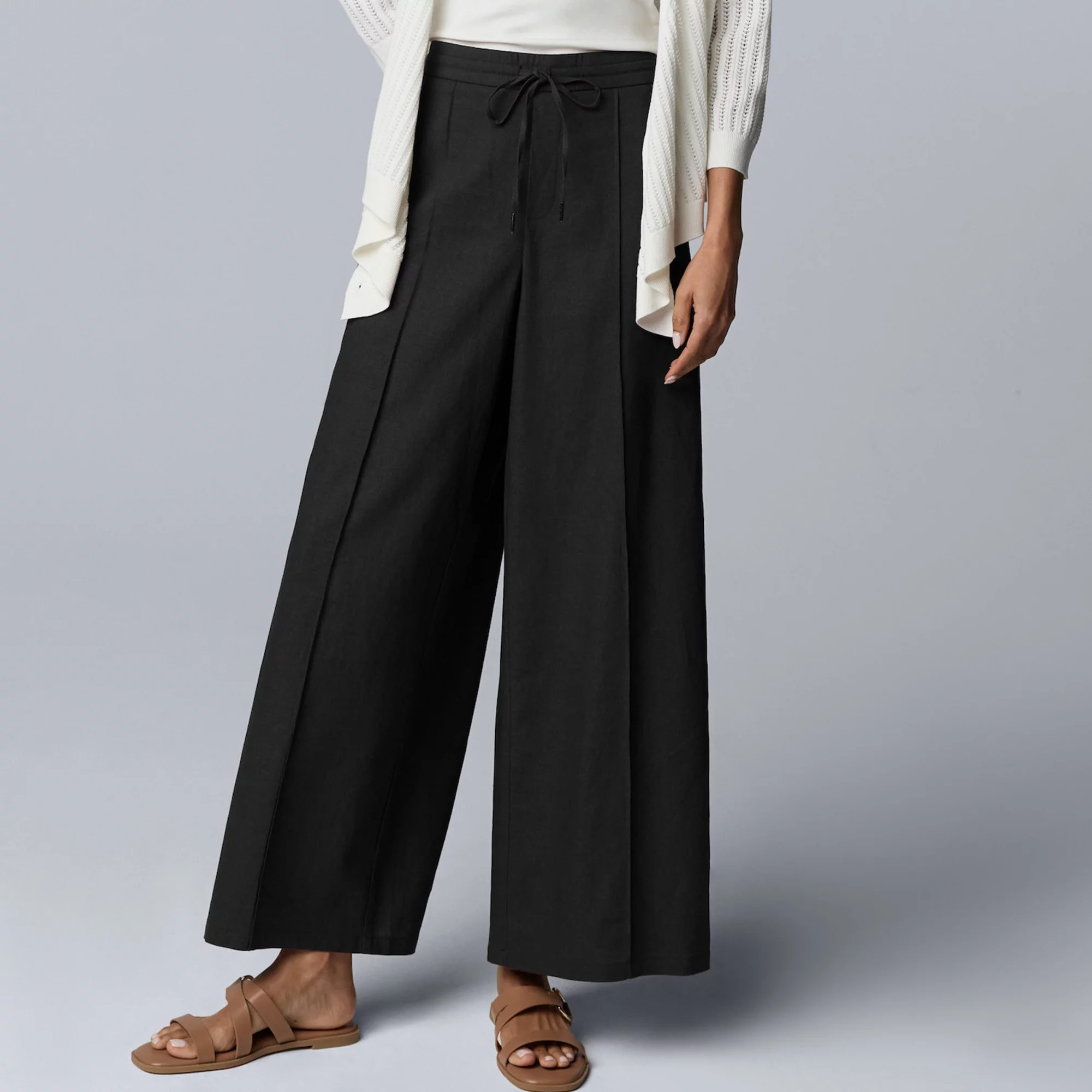 Women's Simply Vera Vera Wang Wide Leg Pants | Kohl's