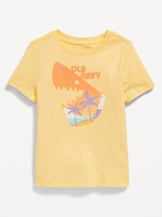 Short-Sleeve Logo-Graphic T-Shirt for Toddler Boys | Old Navy (CA)