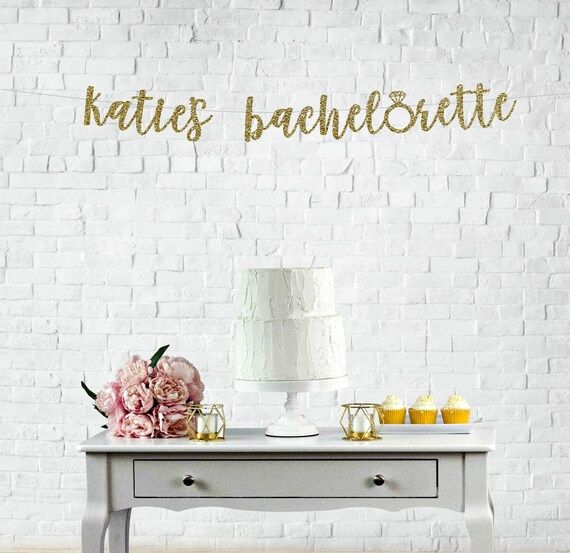 bachelorette Banner, bachelorette Photo Props, Photo Booth Banner, Engagement Party Decor, Custom... | Etsy (US)