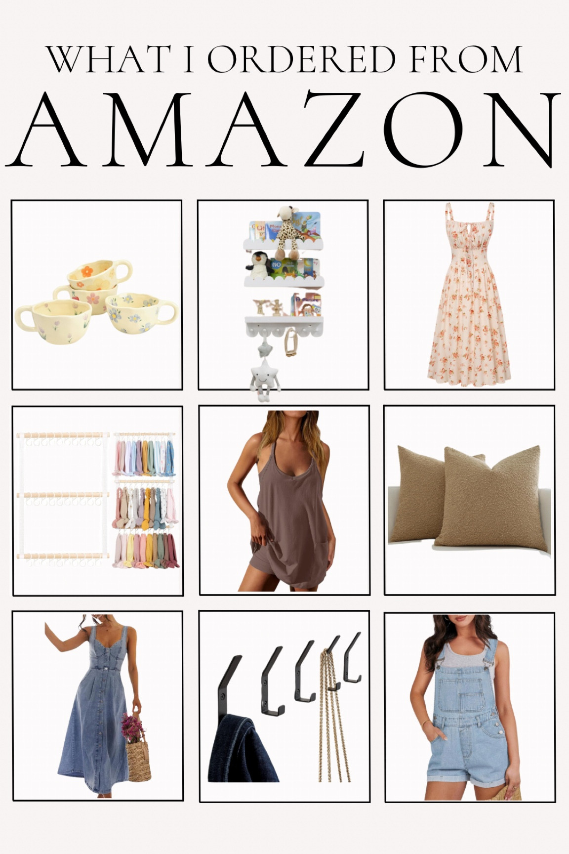 My recent Amazon order

Amazon finds
Amazon fashion
Amazon kids
Amazon home

#LTKSeasonal #LTKHome #LTKStyleTip