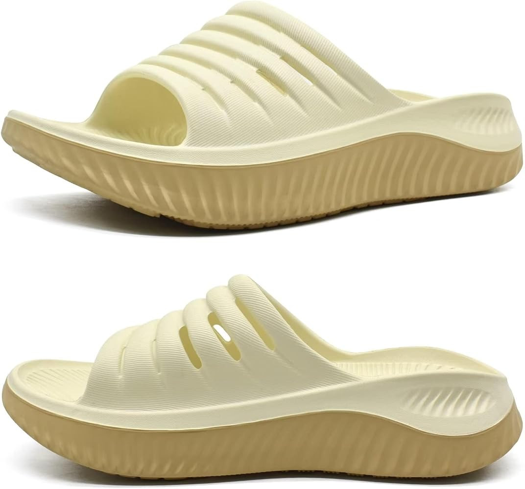 KuaiLu Womens Recovery Sandals With Comfortable Plantar Fasciitis Support,Ladies Orthotic Open To... | Amazon (US)