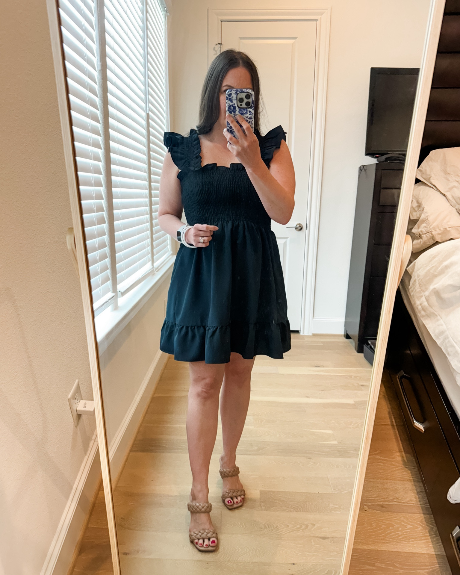 Little black dress / summer dress/ date night outfit / braided sandals / nap dress / white bracelets 

#LTKParties #LTKOver40 #LTKSeasonal