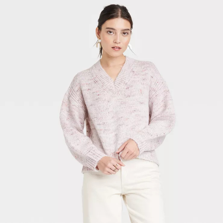 Women's V-Neck Pullover Sweater - Universal Thread™ | Target