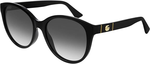 Gucci GG0631S 001 Black GG0631S Cats Eyes Sunglasses Lens Category 3 Size 56mm | Amazon (US)