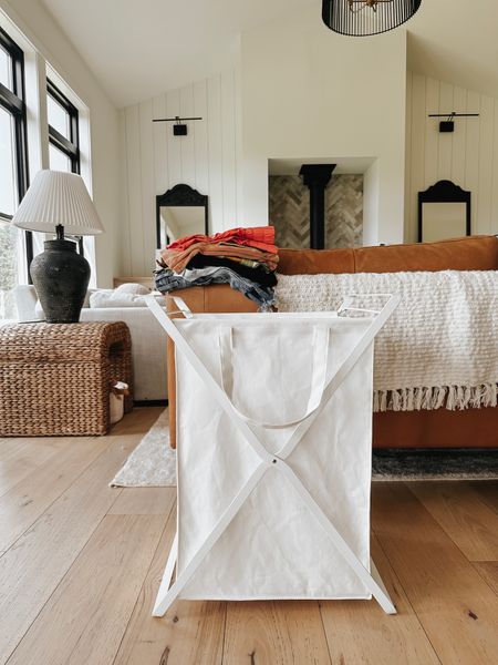 Forever doing laundry outside of the laundry room. Love this simple + minimal hamper to carry around the house. 

Yamazaki Home / Amazon / West Elm 

#LTKhome #LTKunder50 #LTKfamily