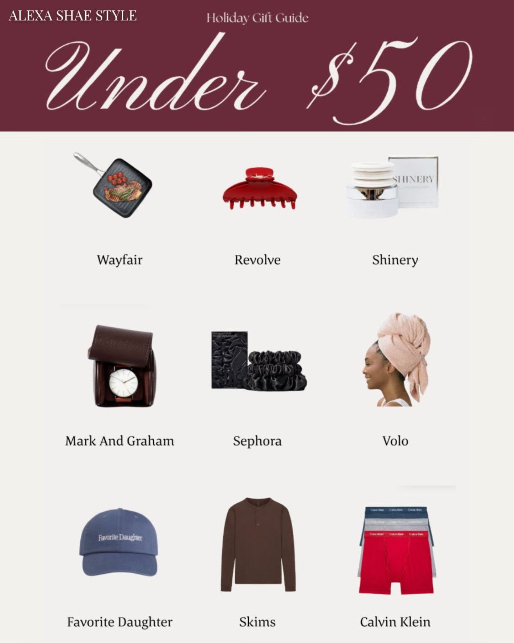 Gift Guide-Under $50 

#LTKGiftGuide #LTKHoliday #LTKFindsUnder50