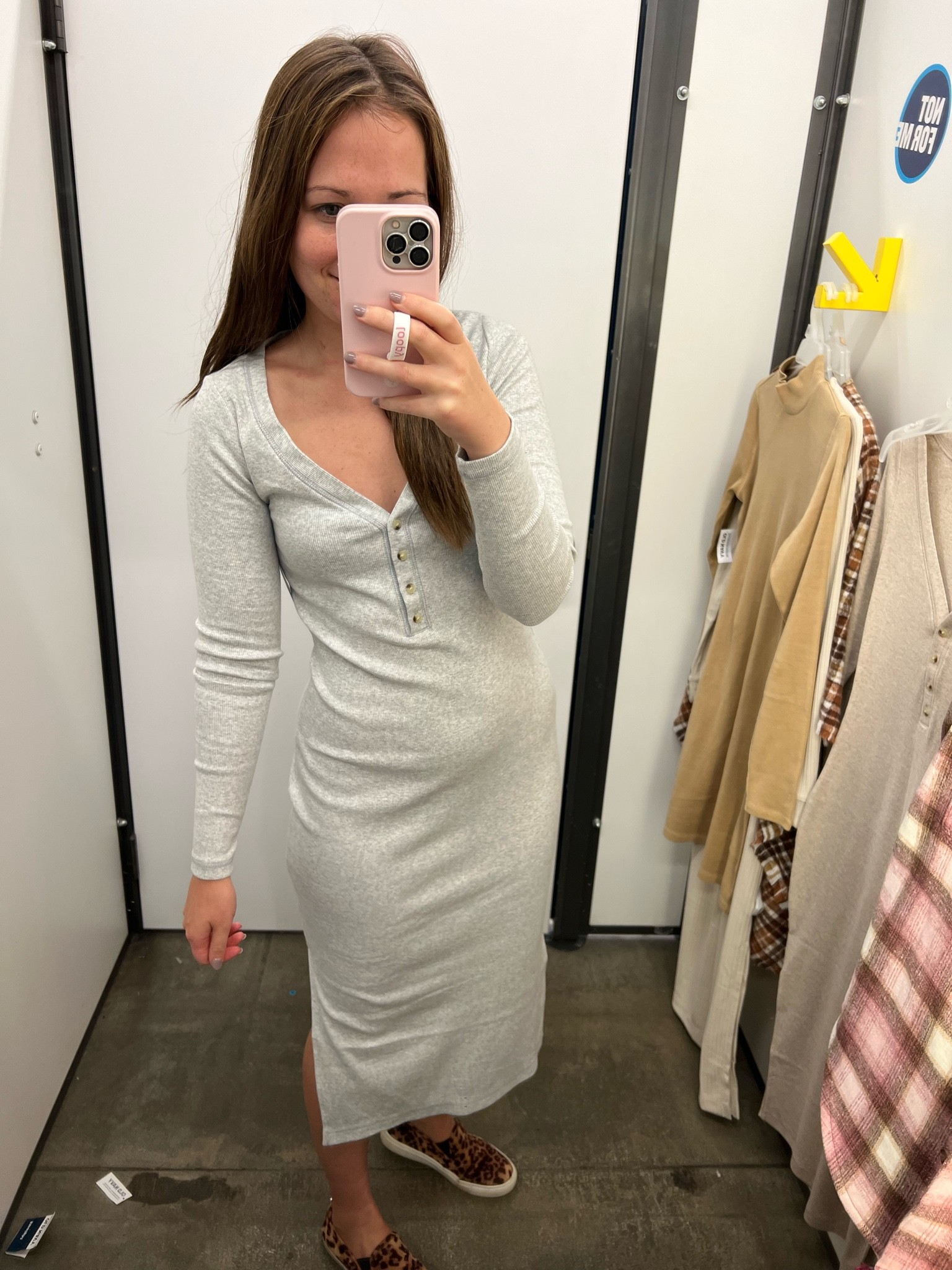 Easy neutral dress for Thanksgiving or fall work days! Grey and cream on sale for $38, camel and other colors full price. 

Sizing: sized up 1 since it’s so fitted


#LTKsalealert #LTKunder50 #LTKHoliday