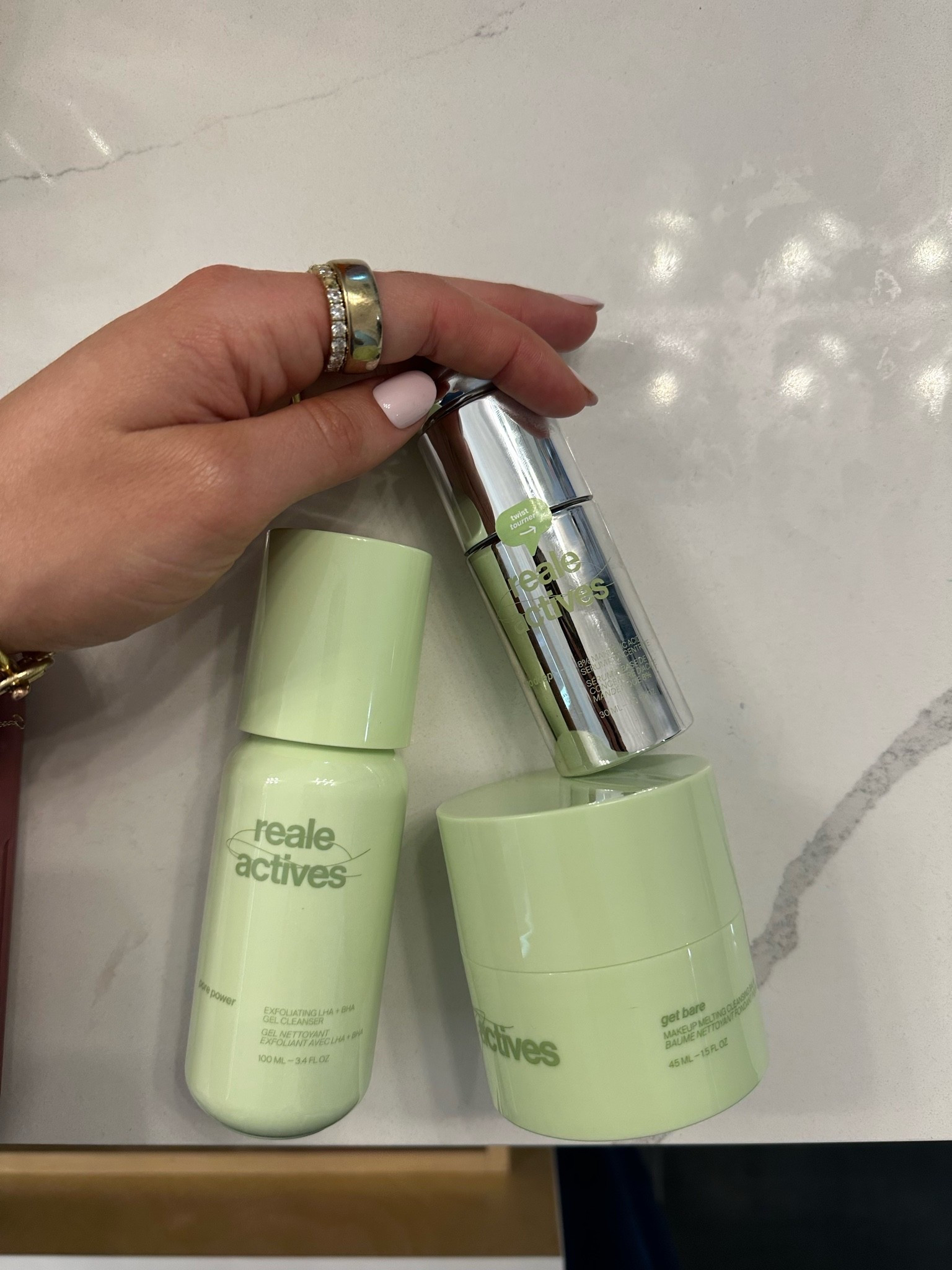 I cannot link Reale Actives on LTK but I am very impressed with these skincare products!

#LTKgrwm #LTKBeauty #LTKselfcare