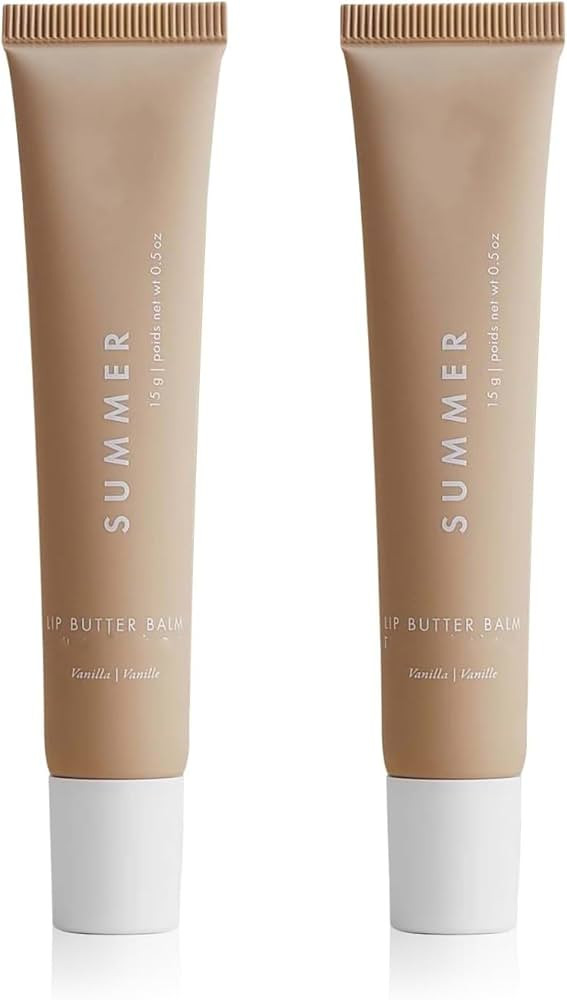 2 PACK Summer Lip Butter Balm for Friday Daily Lip Balm Lip Care Lip Balm Summer Conditioning Lip... | Amazon (US)