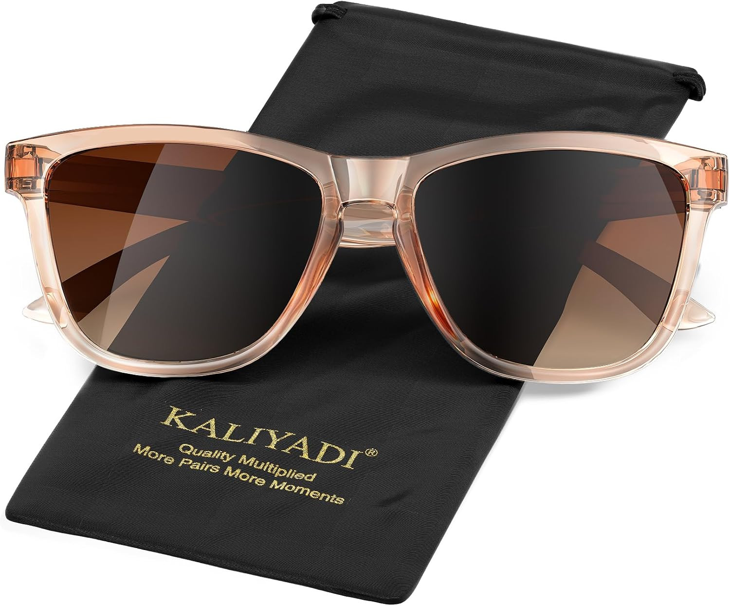 KALIYADI Womens-Sunglasses Polarized Sunglasses Womens: Retro Trendy Sun Glasses with UV400 Protection for Travel Driving | Amazon (US)