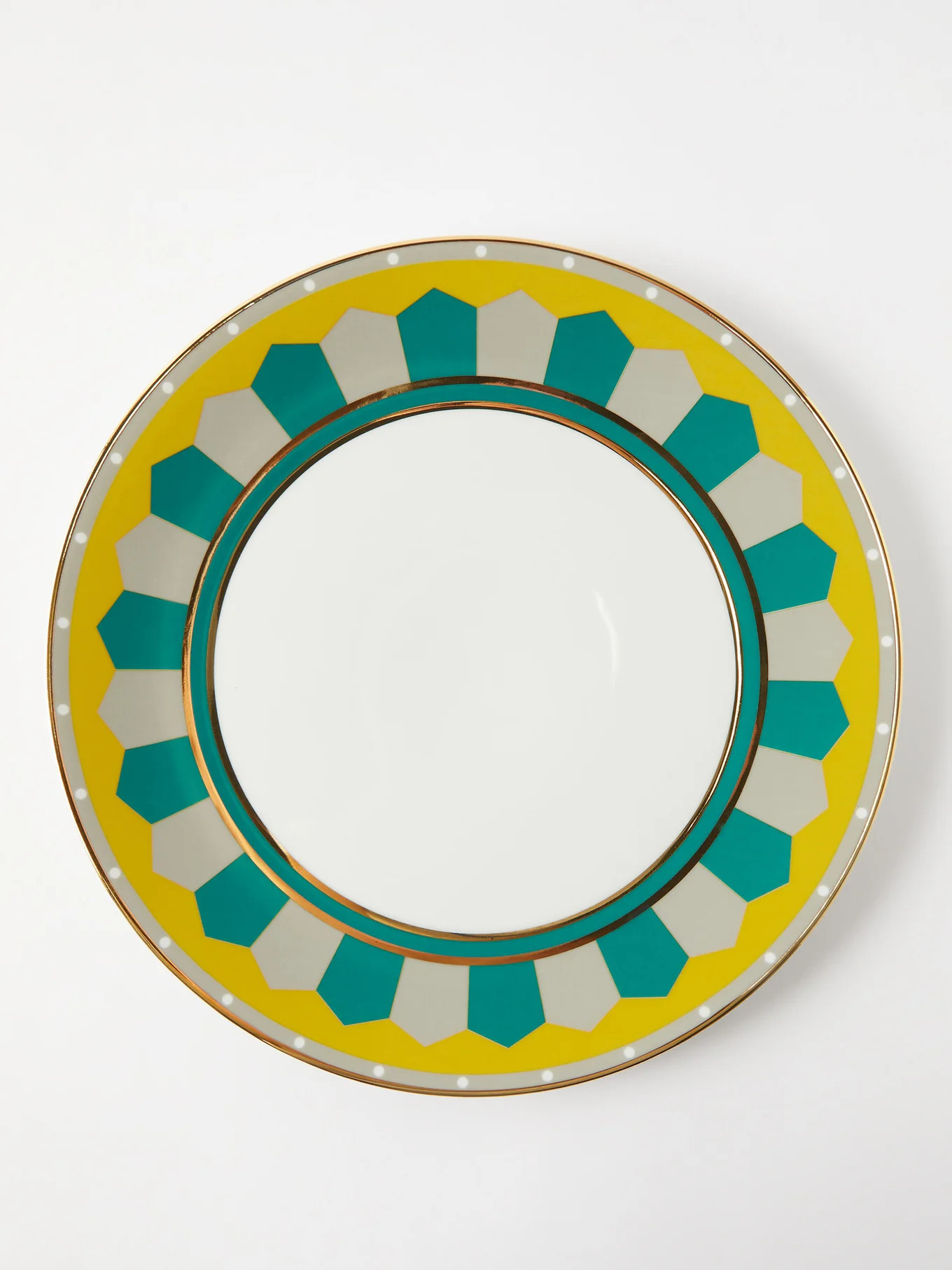 Set of two Lagos porcelain dinner plates | Reflections Copenhagen | Matches (US)
