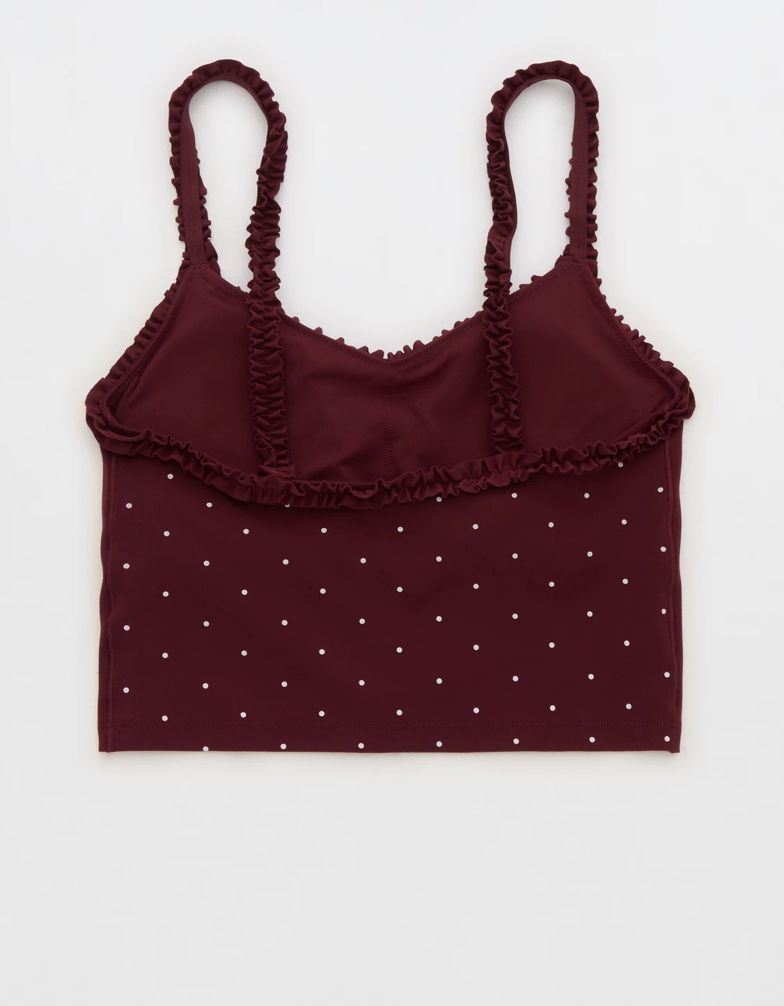 OFFLINE by Aerie Real Me XTRA Ruffle Longline Sports Bra | Aerie