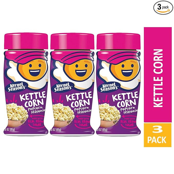 Kernel Season's Popcorn Seasoning, Kettle Corn 2.85 Ounce - Pack of 3 | Amazon (US)