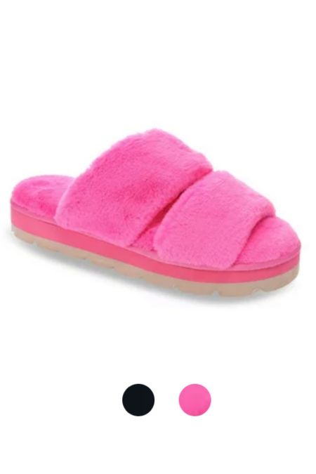 Super cute fuzzy slippers from Walmart! Good gift ideas for holidays!!! 

#LTKunder50 #LTKGiftGuide #LTKHoliday