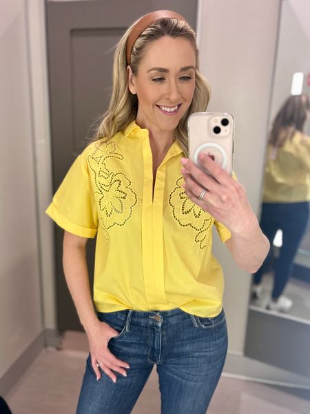 Absolutely LOVING the yellow tones and this fun top. Wearing an XXS. Sharing styles all cute in yellow! 

Target finds
Cinco de mayo outfitt

#LTKxTarget #LTKover40 #LTKFestival