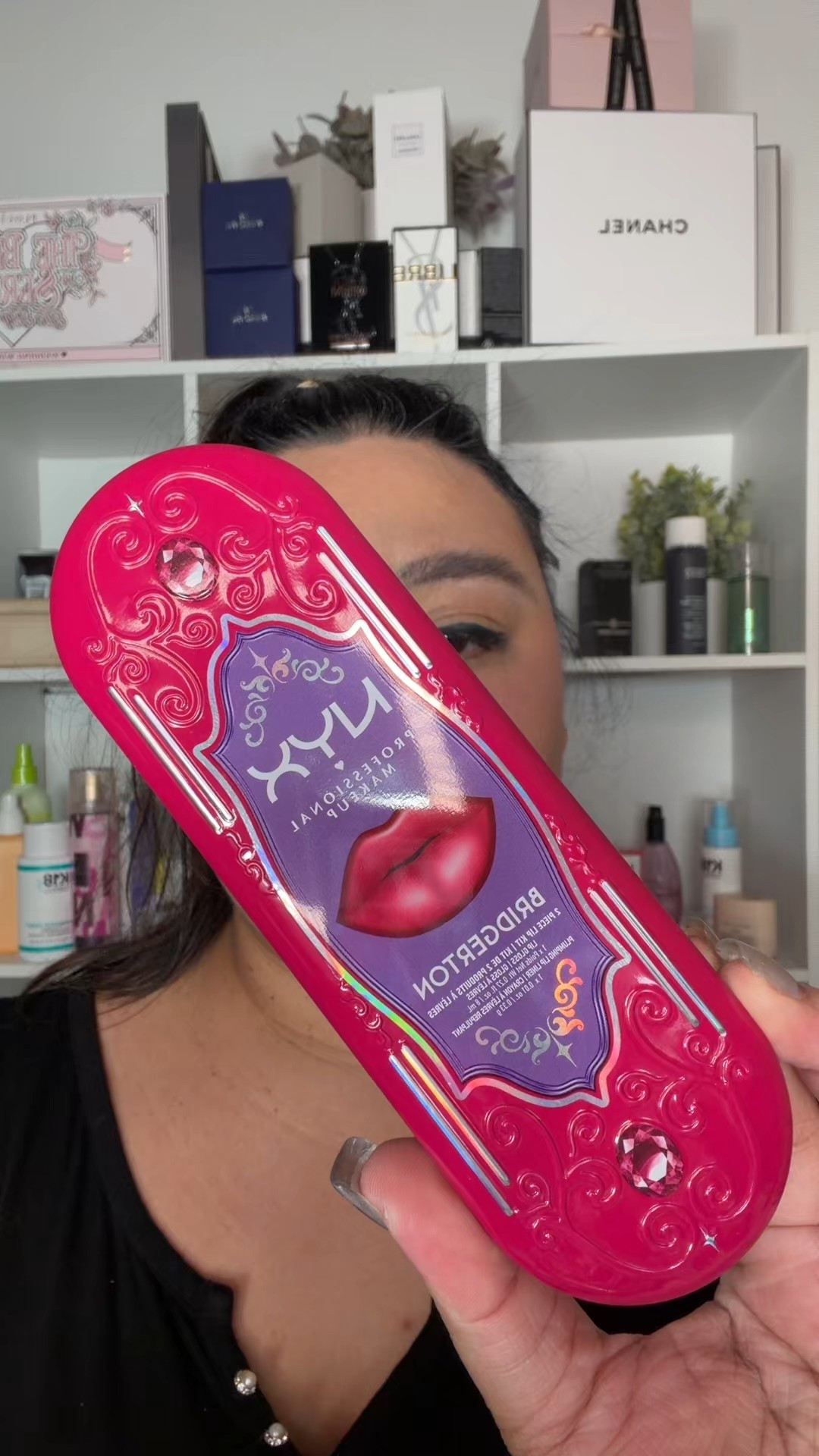 I need all the shades now! @NYX Professional Makeup here’s my credit card take all my money!

STORE: Target
BRAND: NYX cosmetics
PRODUCT: Bridgerton Royal treasures  lip kit 
SHADE: 05 cherry Courtship & berry of the ball
PRICE: $17.99 

#drugstoremakeup #targetfinds #targethaul #lipkit #bridgerton 

#LTKBeauty