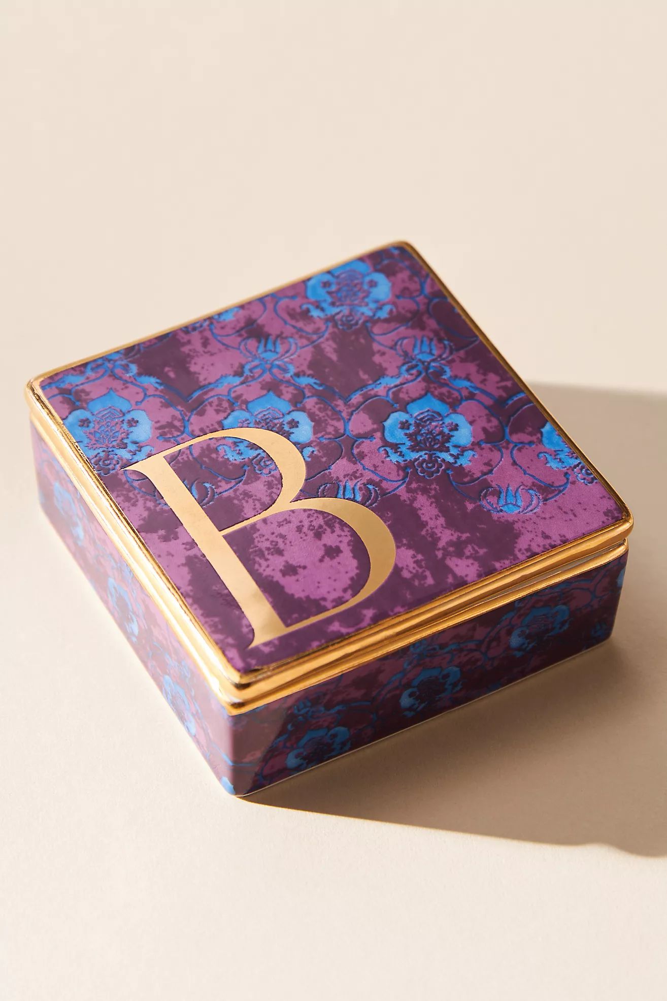 Venice Monogram Trinket Dish | Anthropologie (US)