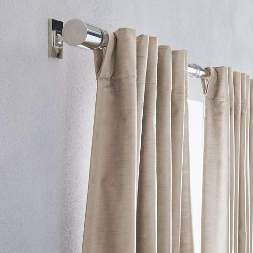 Luster Velvet Curtain | West Elm (US)