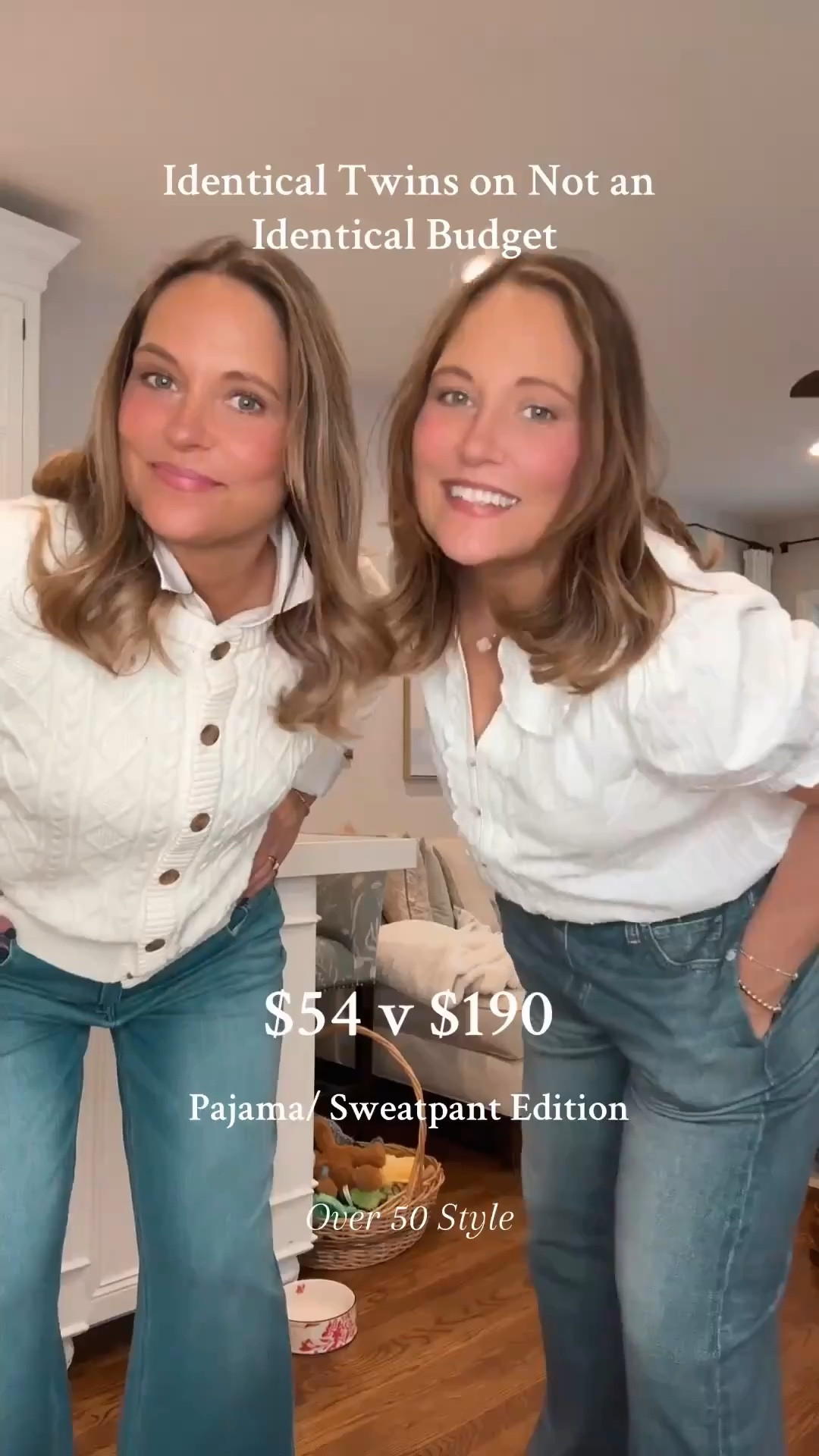 Linking all the twins to these sweatpants jeans! M

#LTKOver40