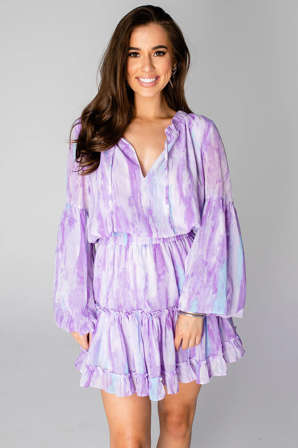 ZOZO ELASTIC WAIST MINI DRESS - SHINE BRIGHT | BuddyLove