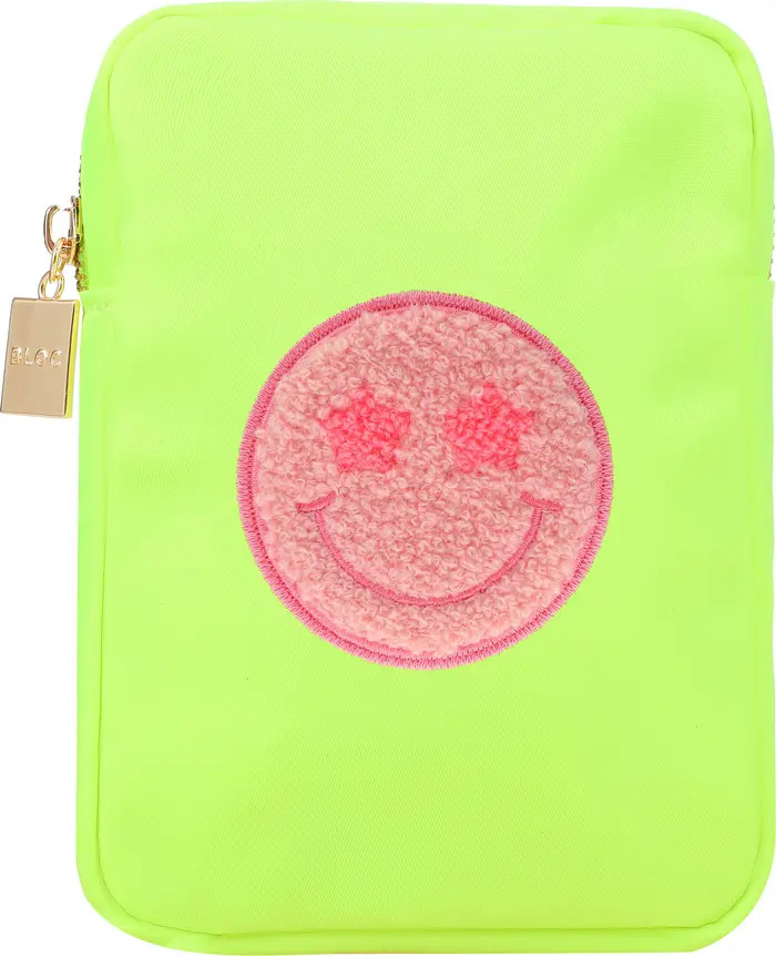 Mini Smiley Cosmetics Bag | Nordstrom