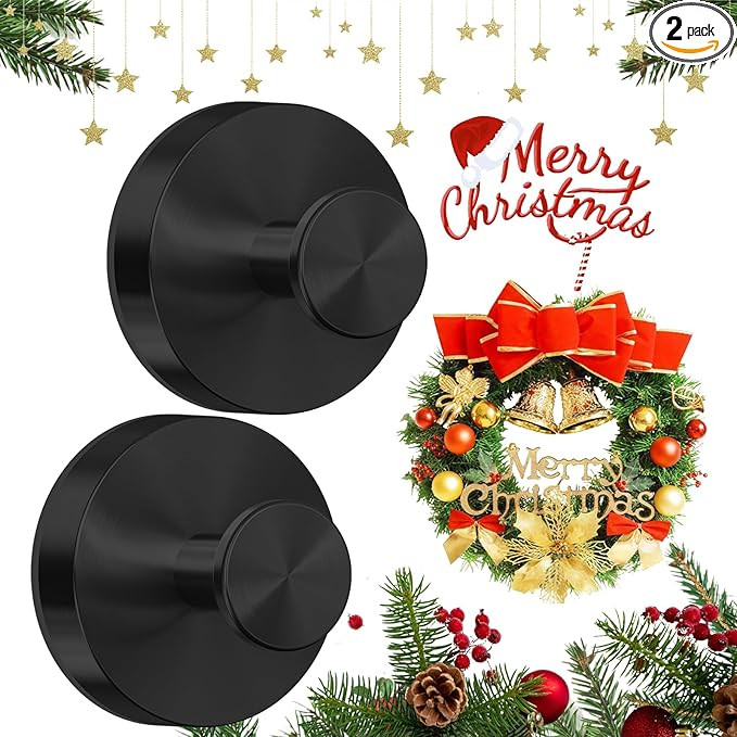 Suction Cup Hooks,No Drill Shower Hooks for Inside Shower,Heavy Duty Towel Hooks for Wall,Bathroo... | Amazon (US)