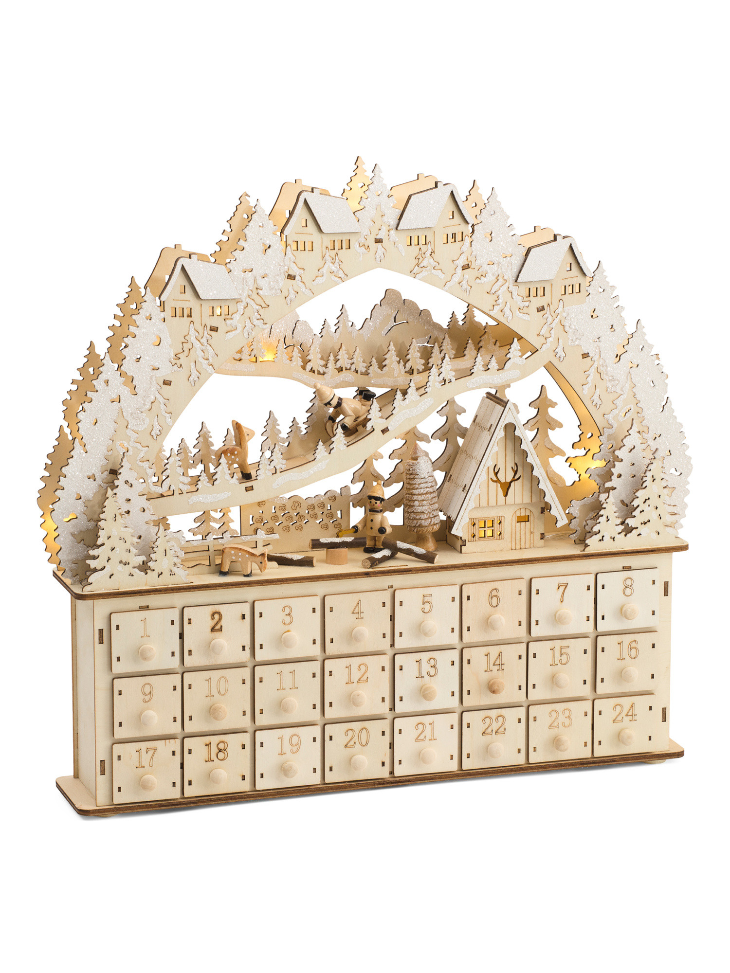 Led Advent Calendar House | Marshalls