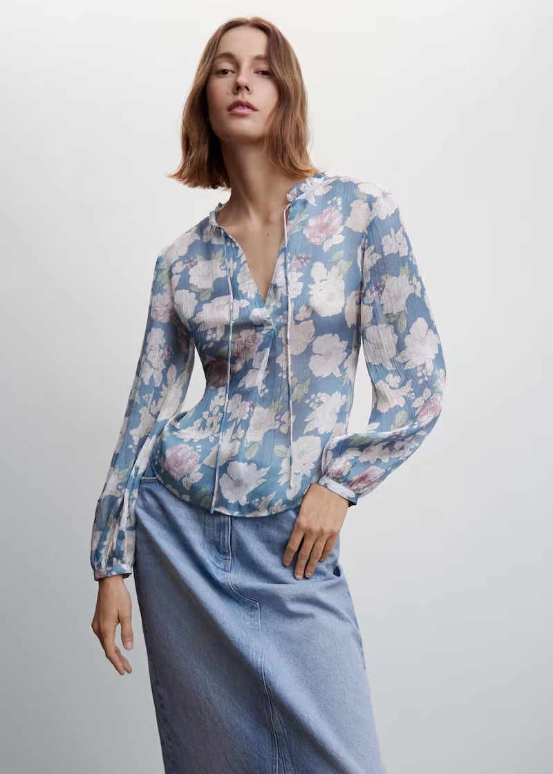 Search: floral blouse womens (41) | Mango USA | MANGO (US)